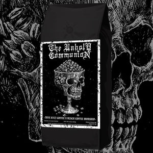 The Unholy Communion: A Dark Roast for the Faithful TRVE KVLT COFFEE X BLACK COFFEE WORSHIP