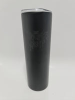 stealth dark black metal black coffee hot / cold brew iced coffee aluminium travel mug