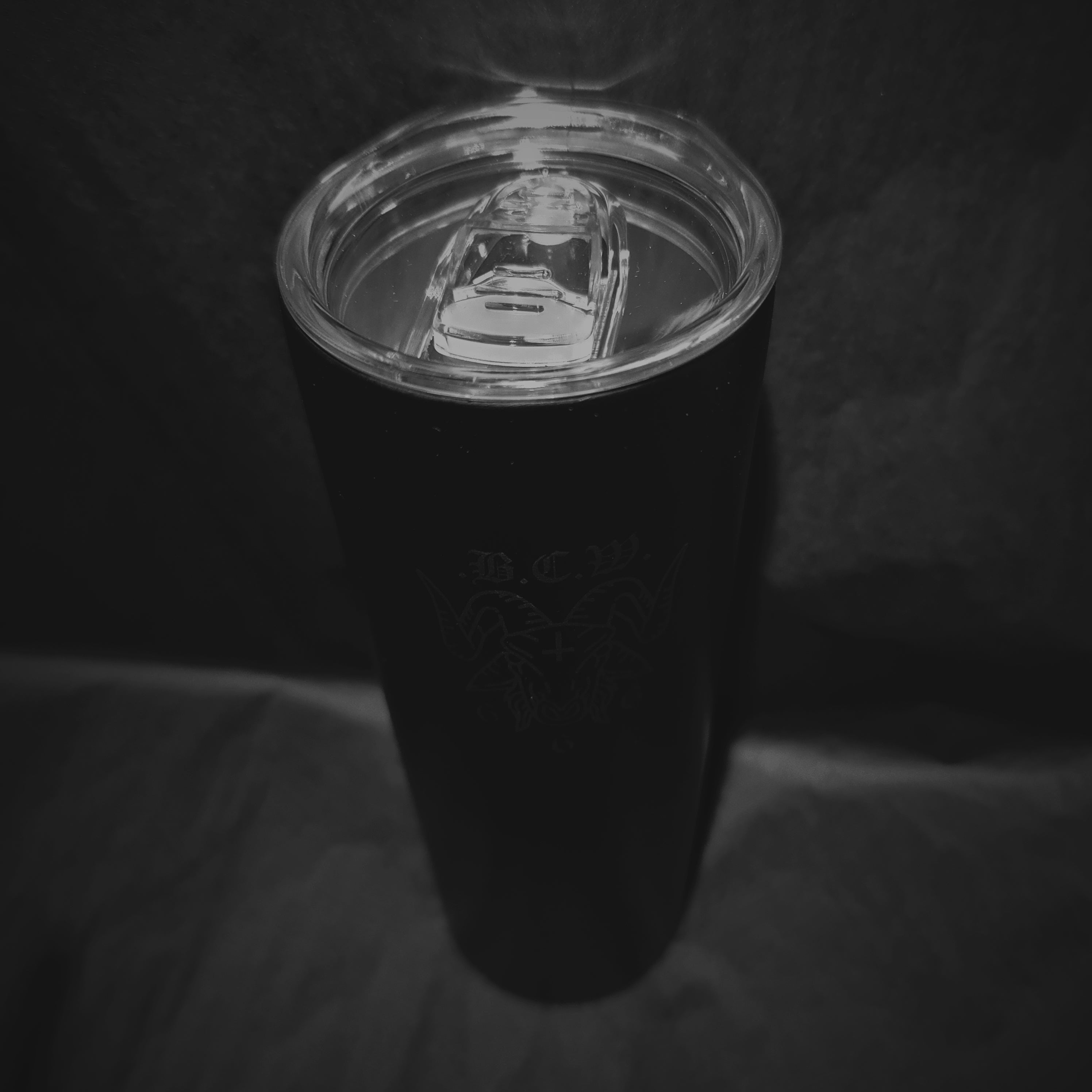 stealth dark black metal black coffee hot / cold brew iced coffee aluminium travel mug