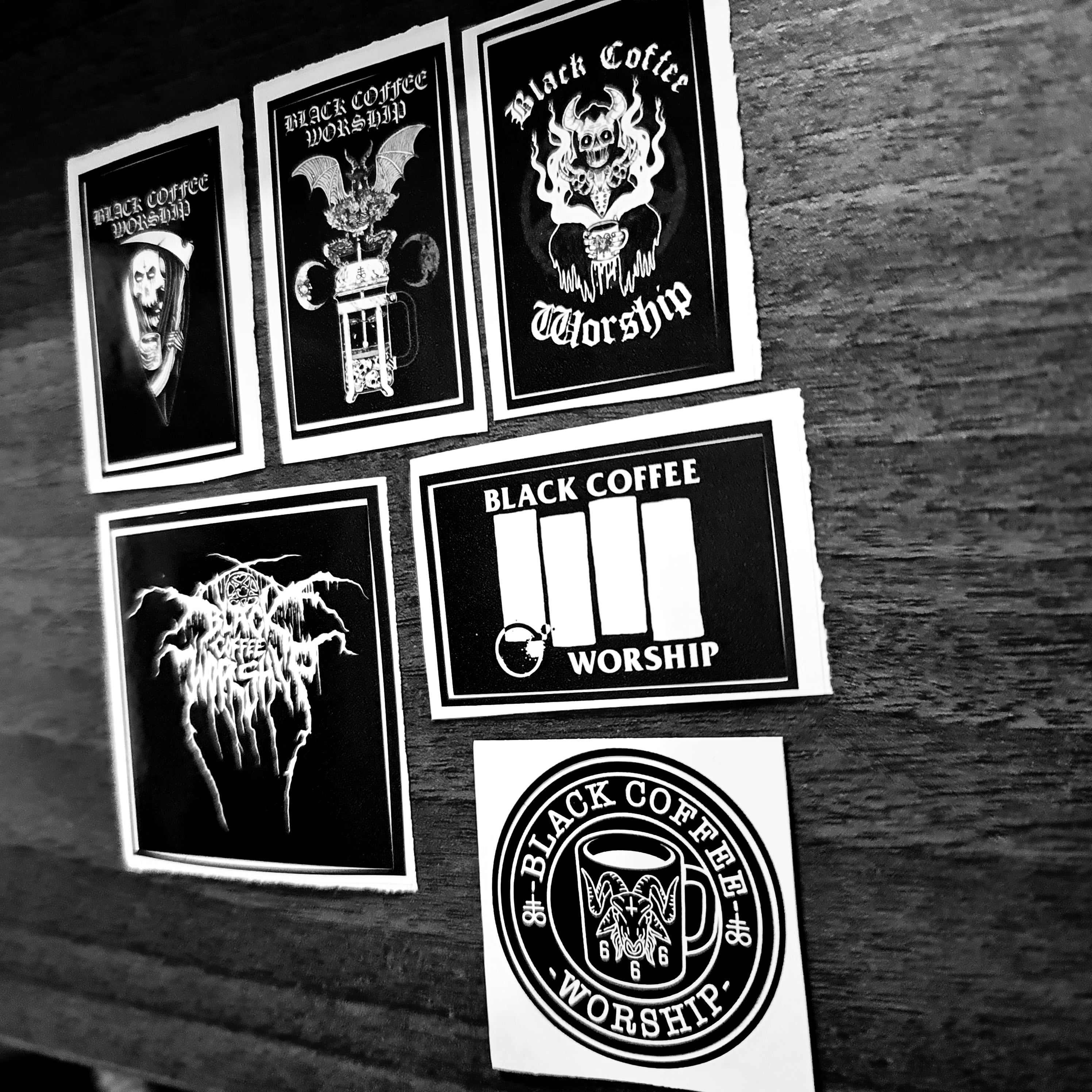 the unholy bcw x6 sticker pack bundle