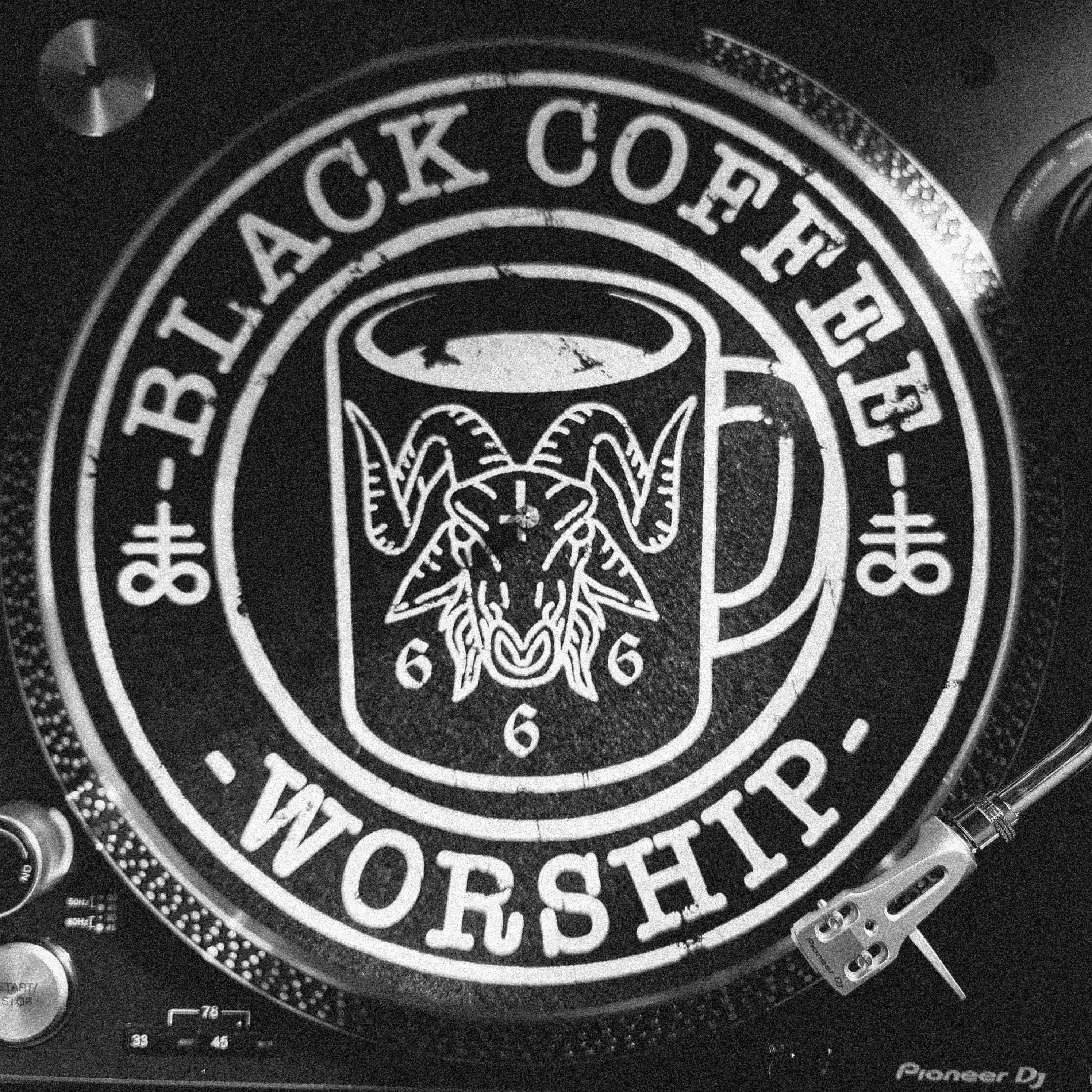 12" bcw turn table slip mat records and black coffee