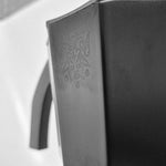goff mode black on black engraving new pezzetti branded bcw espresso Stove/ moka Pot 6 cup 300ml 10oz with 666 bcw goff mode black on black goat logo engraved improved 2026