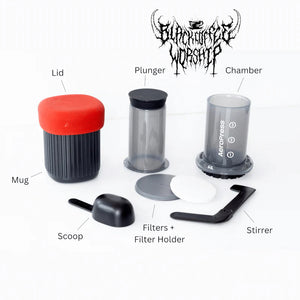 Aeropress GO Travel Coffee Maker + BCW STICKER PACK