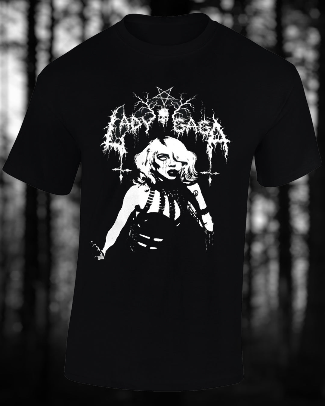 lady gaga trve kvlt boots ptrint t-shirt