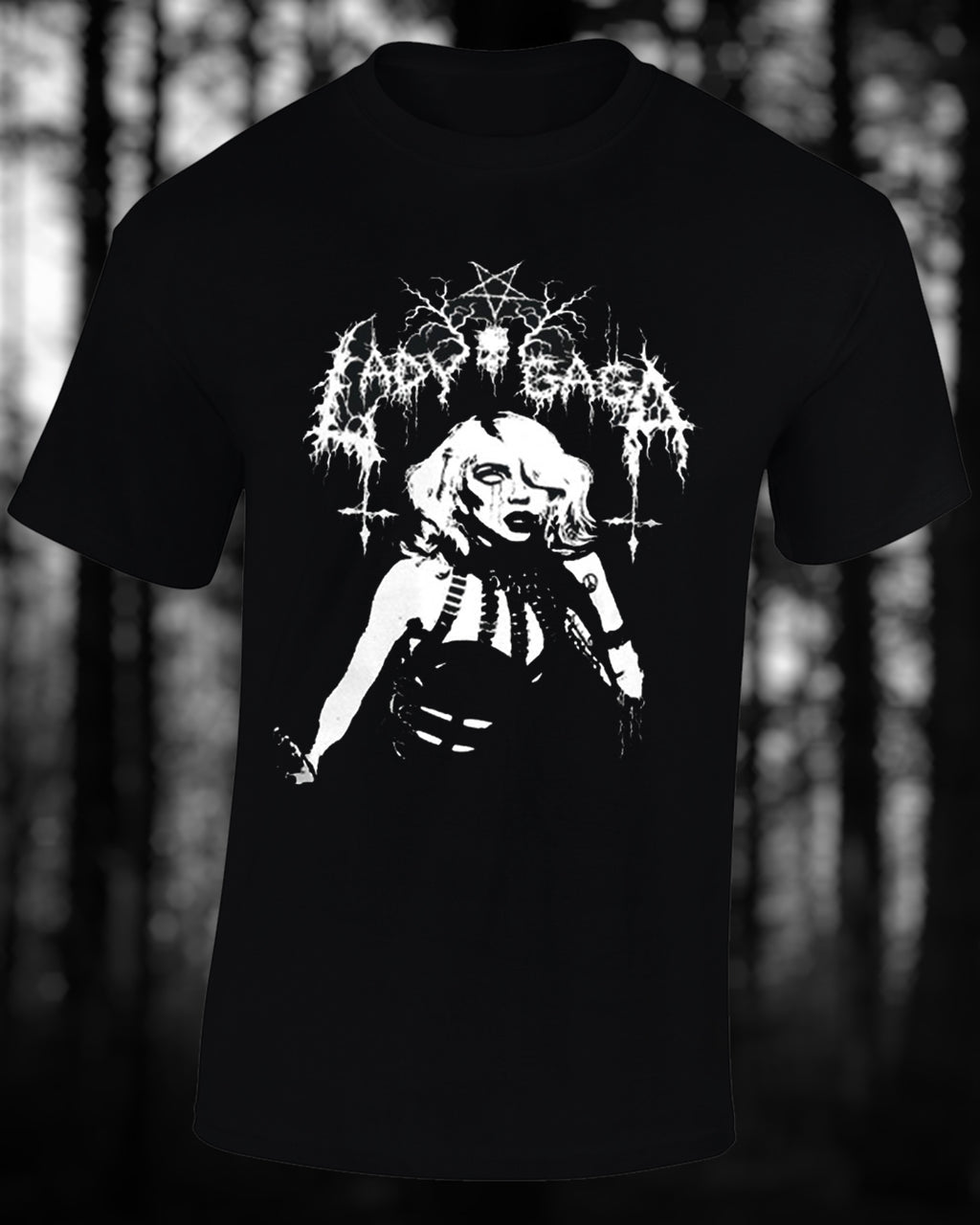lady gaga trve kvlt boots ptrint t-shirt