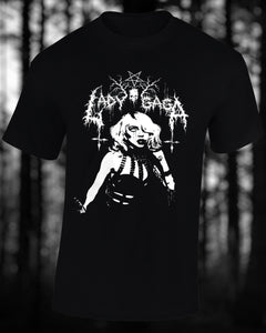lady gaga trve kvlt boots ptrint t-shirt