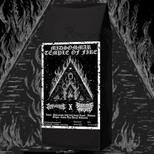 Midsommar temple of fire coffee (templeseven X bcw collab)