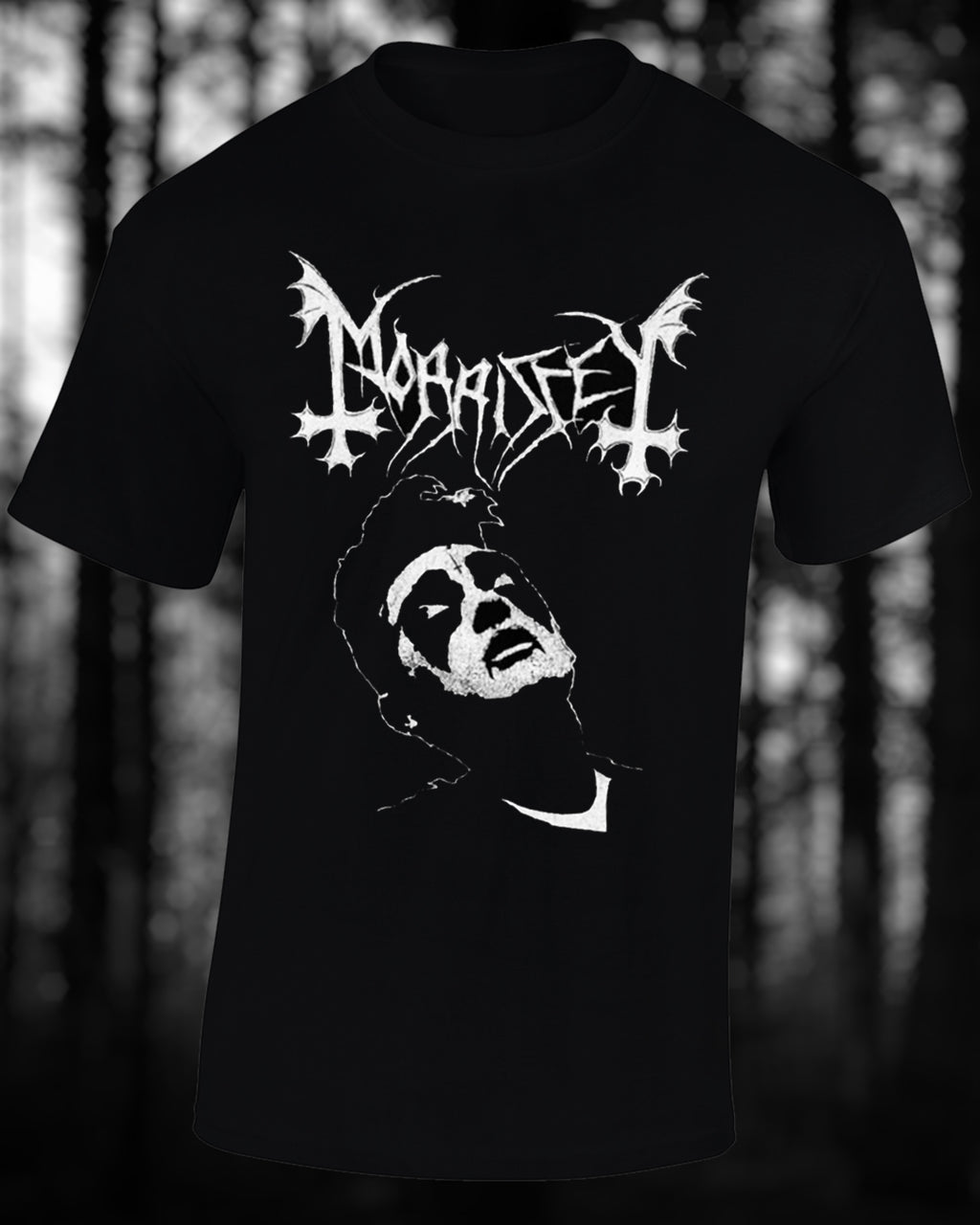 mozza morrissey trve kvlt boots ptrint t-shirt