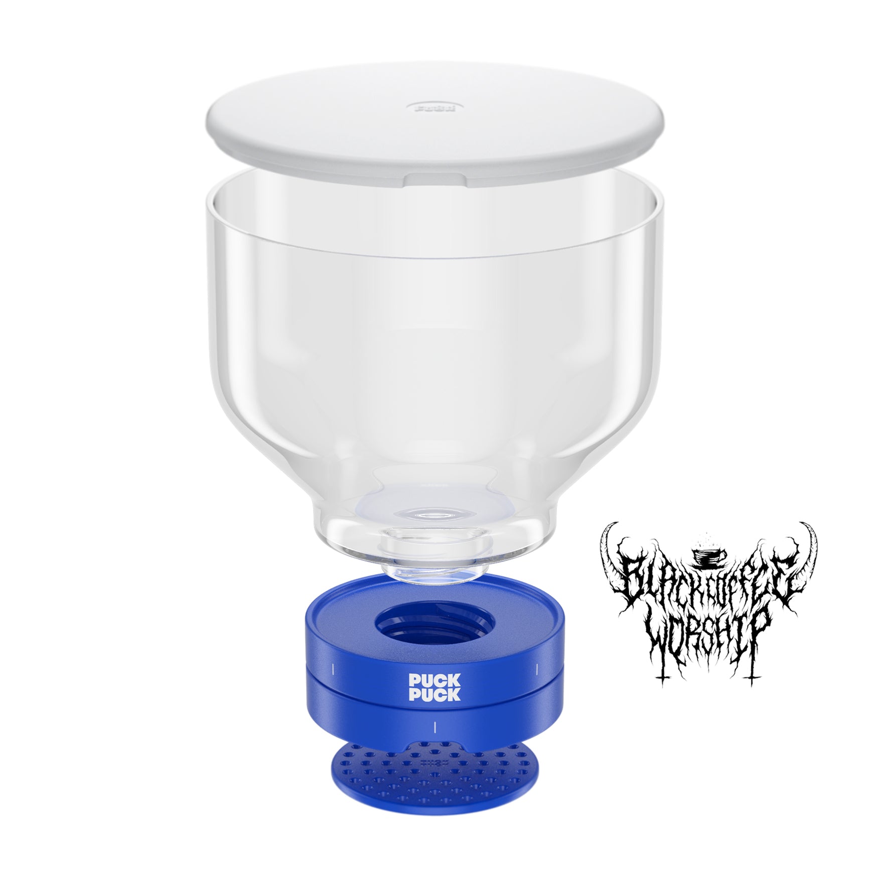 PUCKPUCK Cold Brew Drip for AeroPress + BCW STICKER PACK