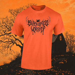 unholy pumpkin orange t-shirt