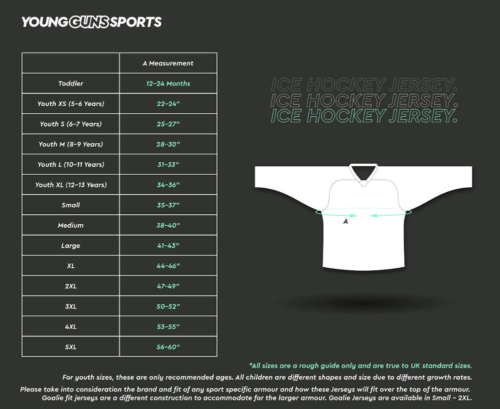 black Ice Time  BCW Hockey Jersey *dropship item*