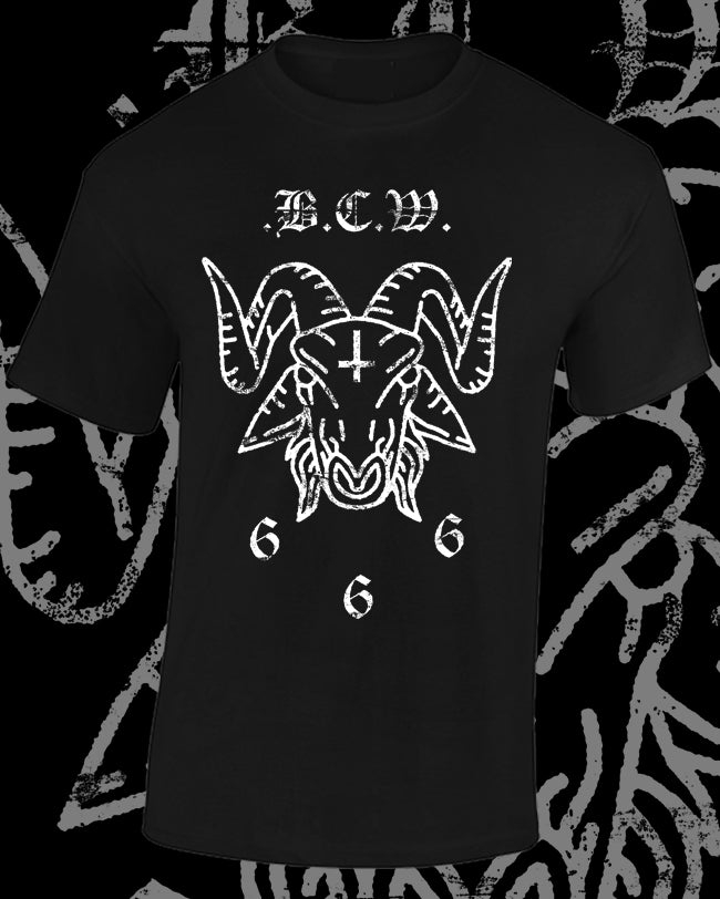 .b.c.w. goat print t-shirt