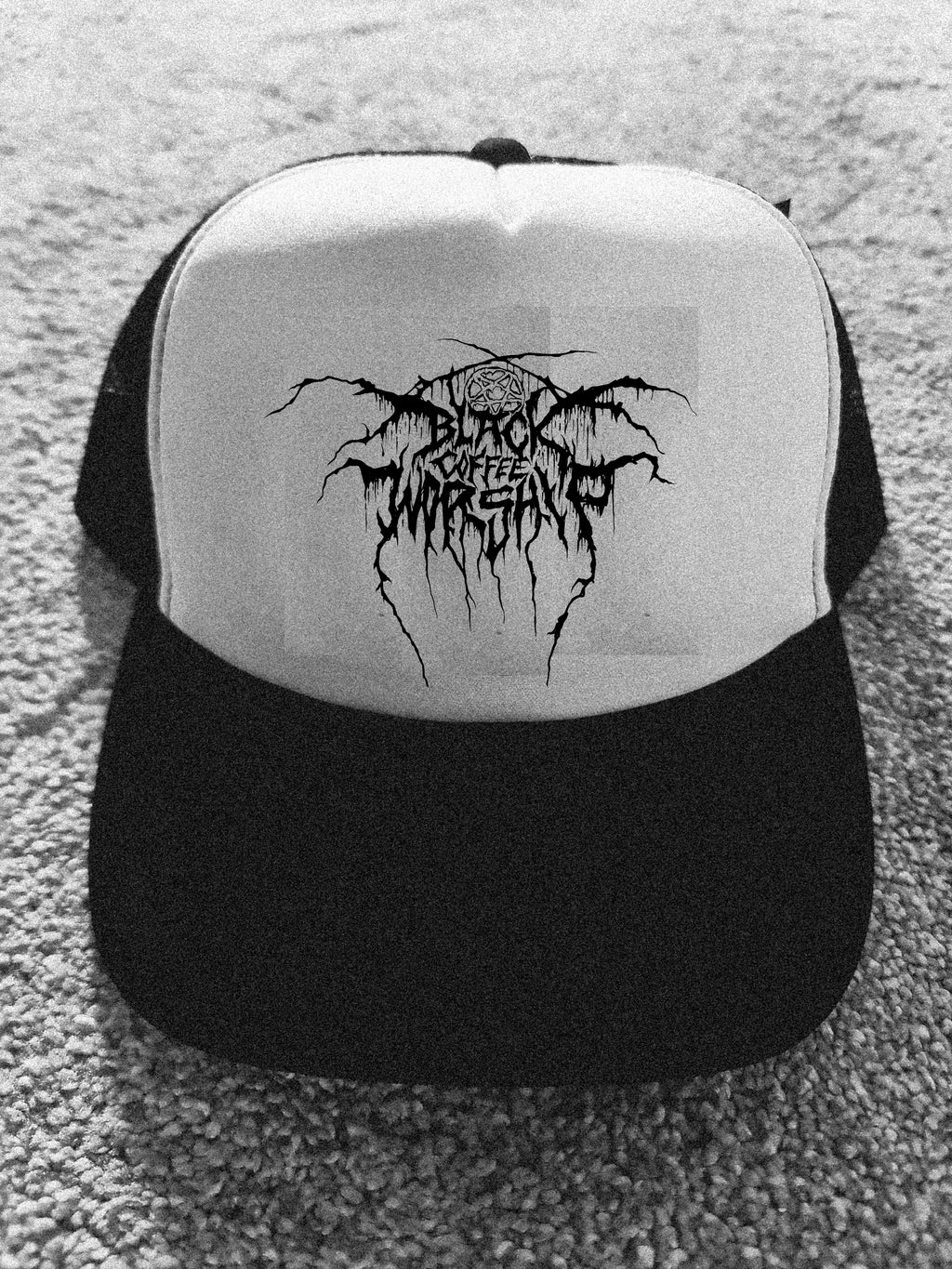 bcw throne retro foam trucker cap mesh back
