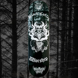 the black coffee worship reaper deck (popsicle shape)