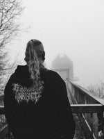 brewtal black coffee worship print zip hoodie