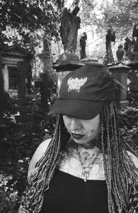 black light weight dryfit active cap with bcw unholy logo