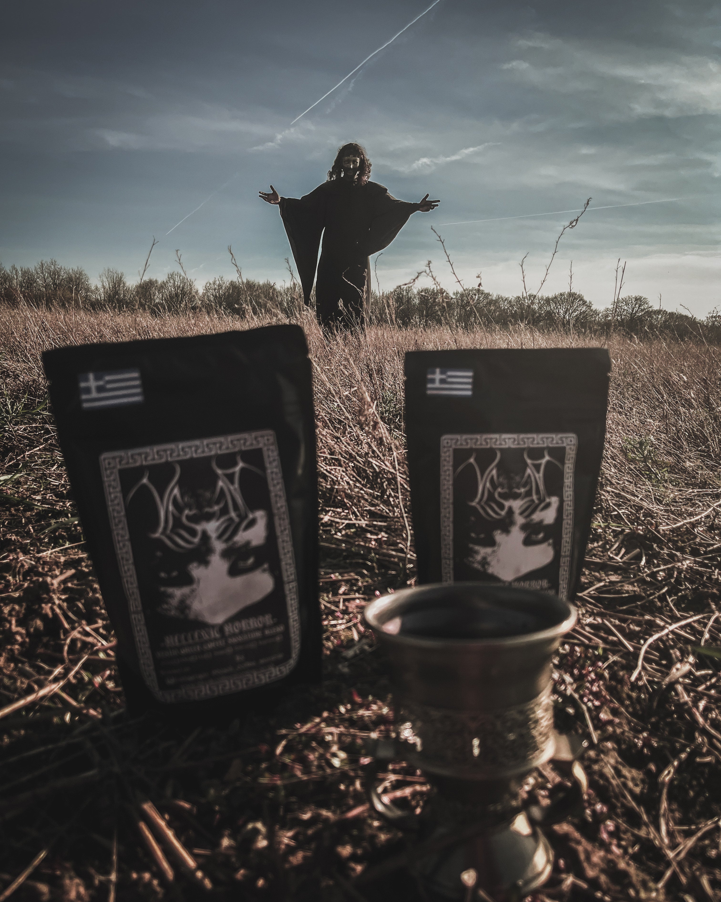 Hellenic horror vestia greek coffee signature blend
