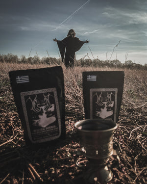 Hellenic horror vestia greek coffee signature blend