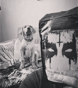 black metal hus blend (single origin bcw house blend) free bcw sticker pack*