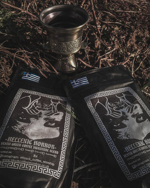 Hellenic horror vestia greek coffee signature blend