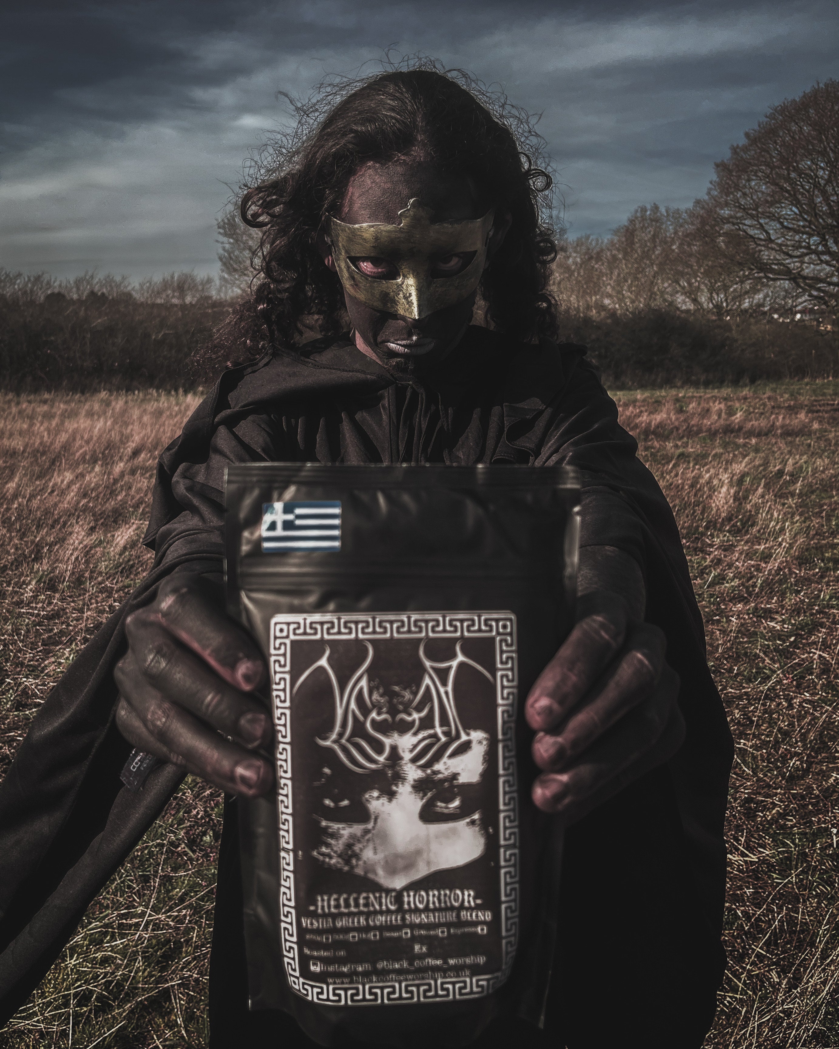 Hellenic horror vestia greek coffee signature blend