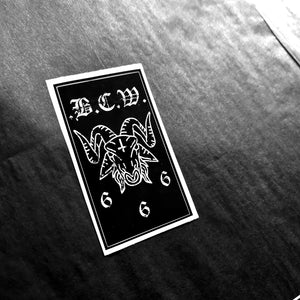 the bigger bcw sticker pack bundle 7cm!