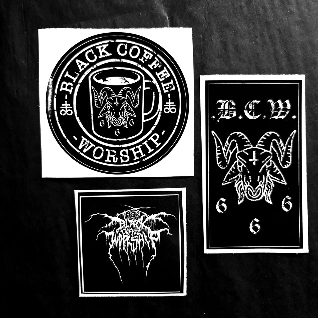 the bigger bcw sticker pack bundle 7cm!
