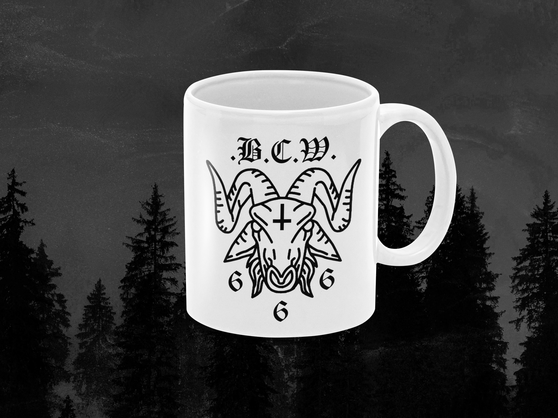 the bcw goat mug