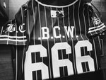 black coney island bcw furies warriors baseball jersey