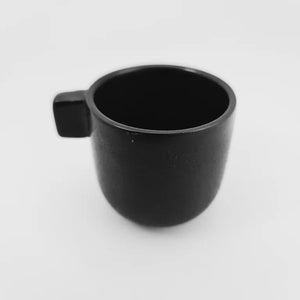 BCW Black Stoneware Nordic Style 6cm Espresso Cup's