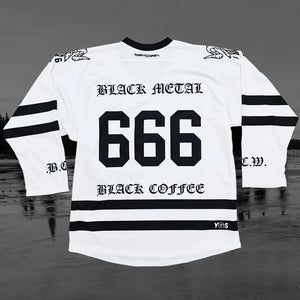 white Ice Time BCW Hockey Jersey *dropship item*