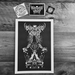 The Necromancer - A4 print + 3 sticker pack