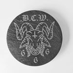 .b.c.w. 666 slate coasters