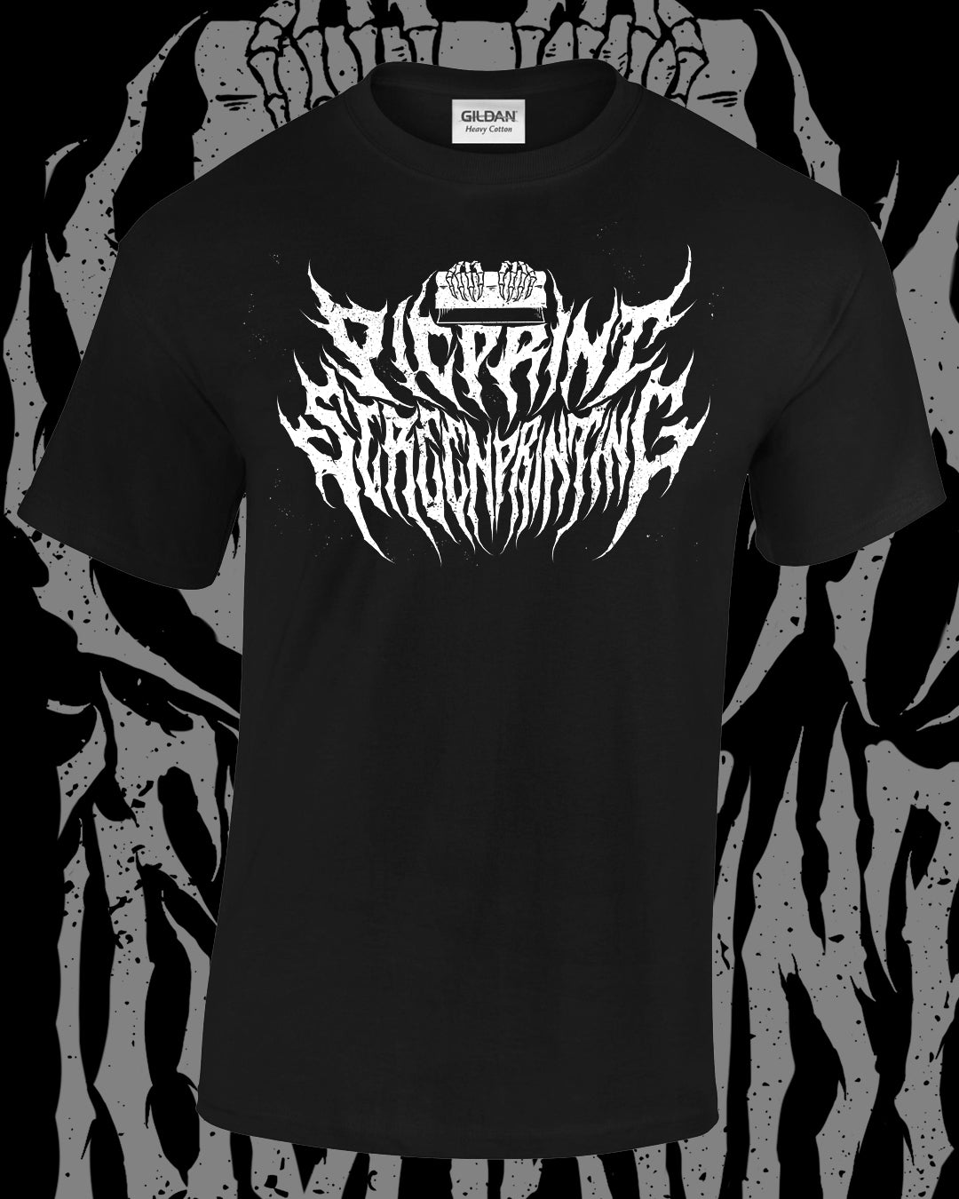 pic print screenprinting tee