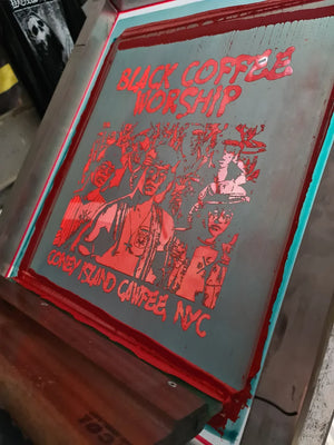 bcw Warriors Coney Island Cawfee T-Shirt (9/11 Tuesday's Children)