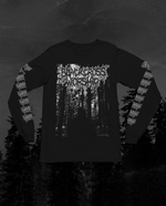 mörka skogar - black cross worship long sleeve tee